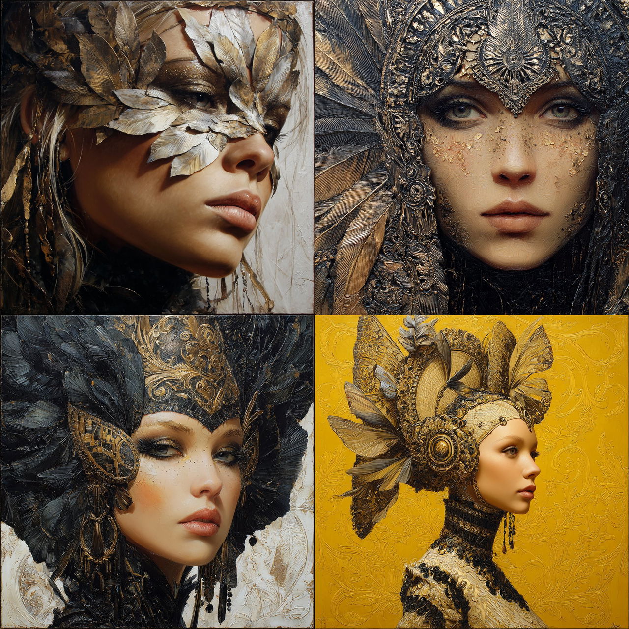 Karol Bak style, Midjourney V7, render 1 of 4