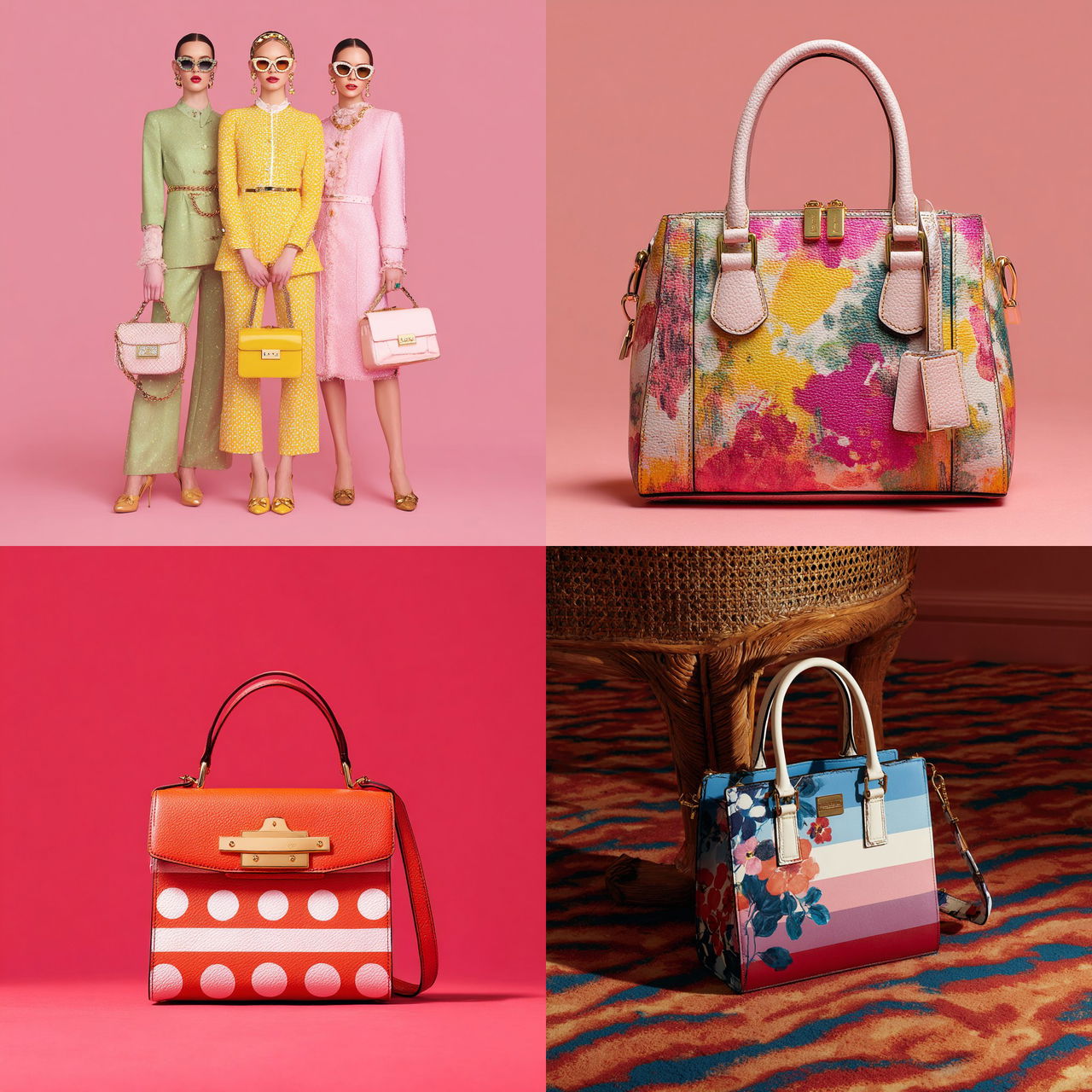 Kate Spade style, Midjourney V7, render 1 of 4