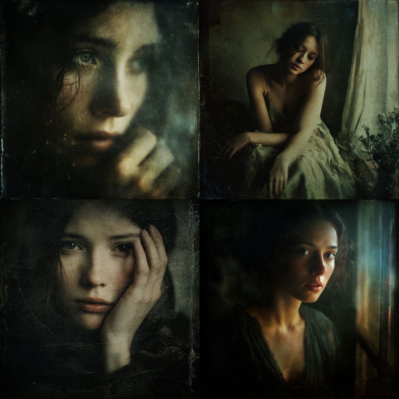 Katia Chausheva style, Midjourney V7, render 1 of 4