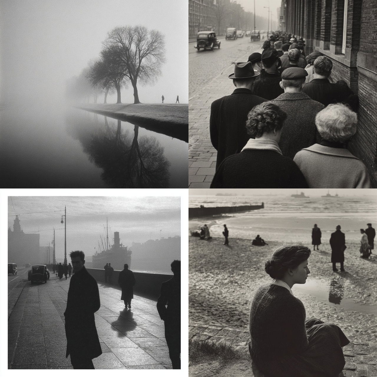 Kees Scherer style, Midjourney V7, render 1 of 4