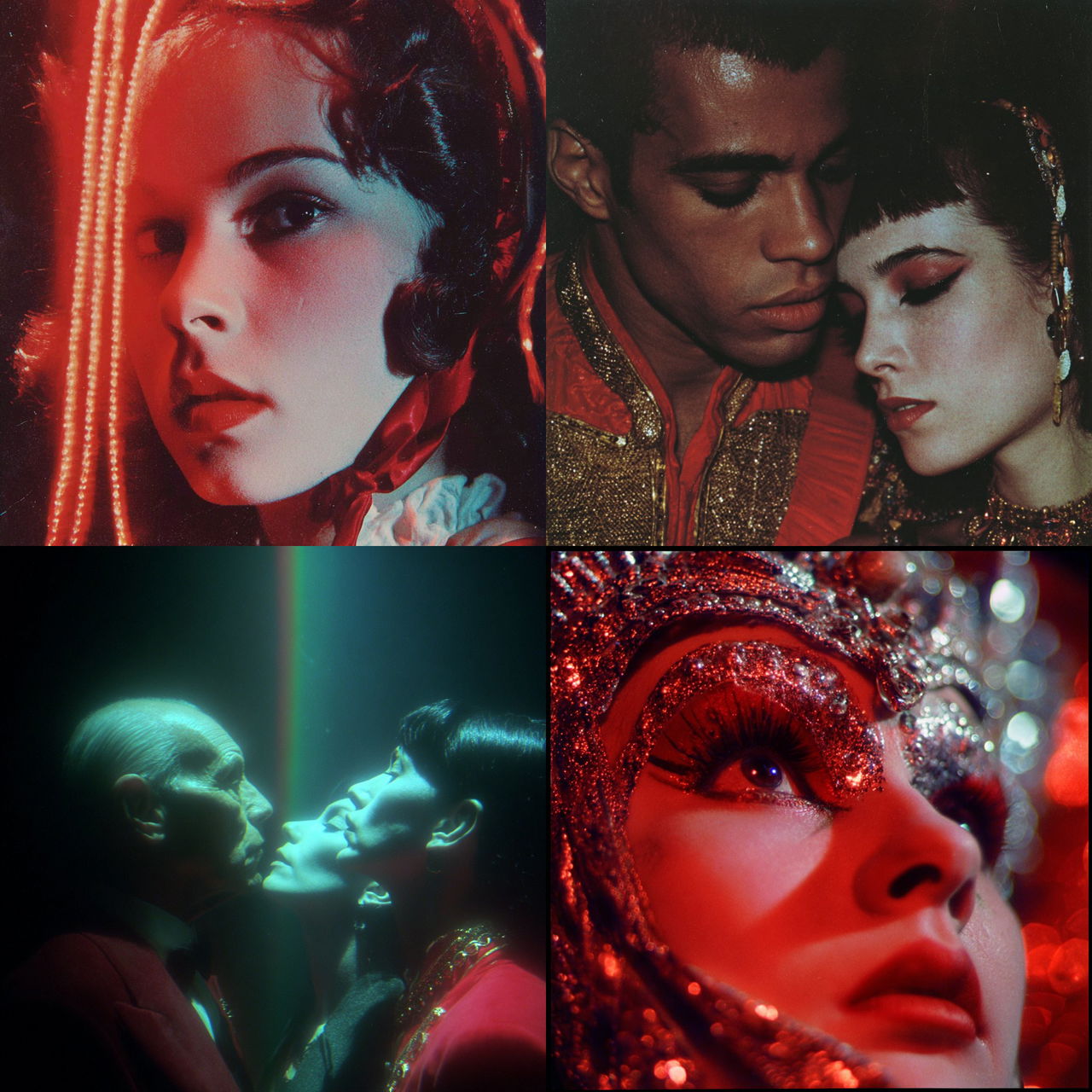 Kenneth Anger style, Midjourney V7, render 1 of 4
