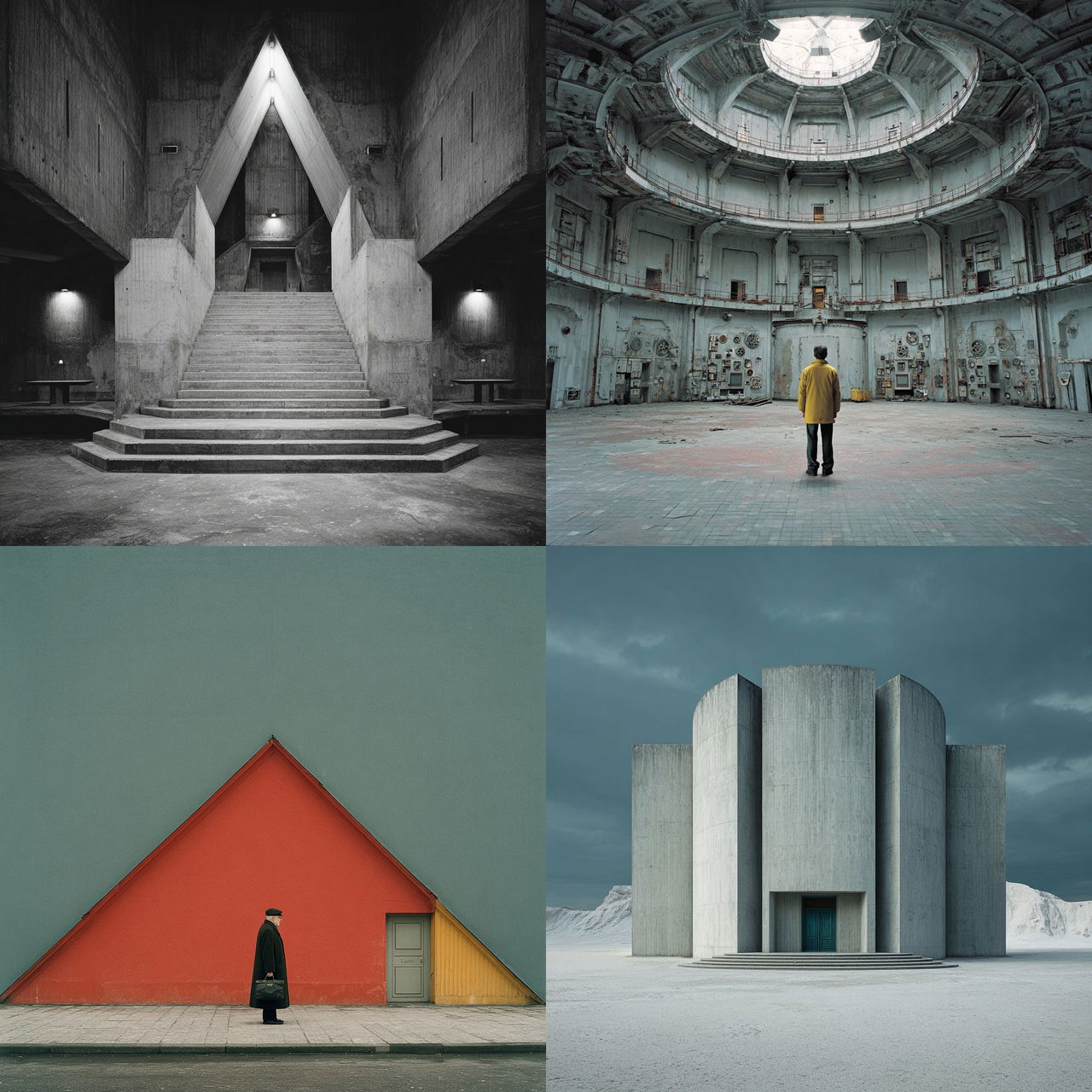 Klaus Frahm style, Midjourney V7, render 1 of 4