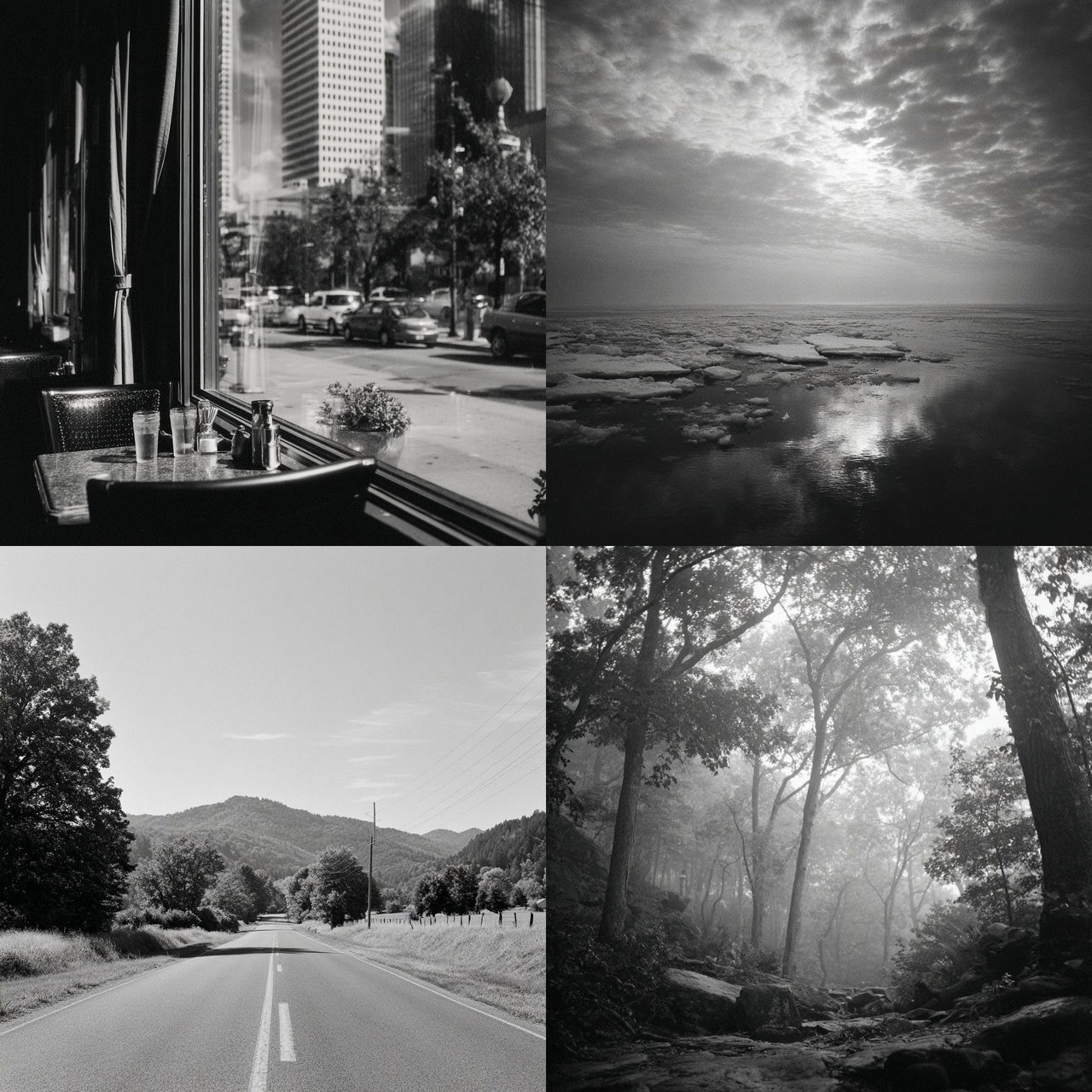 Kodak Tri-X 400 style, Midjourney V7, render 1 of 4