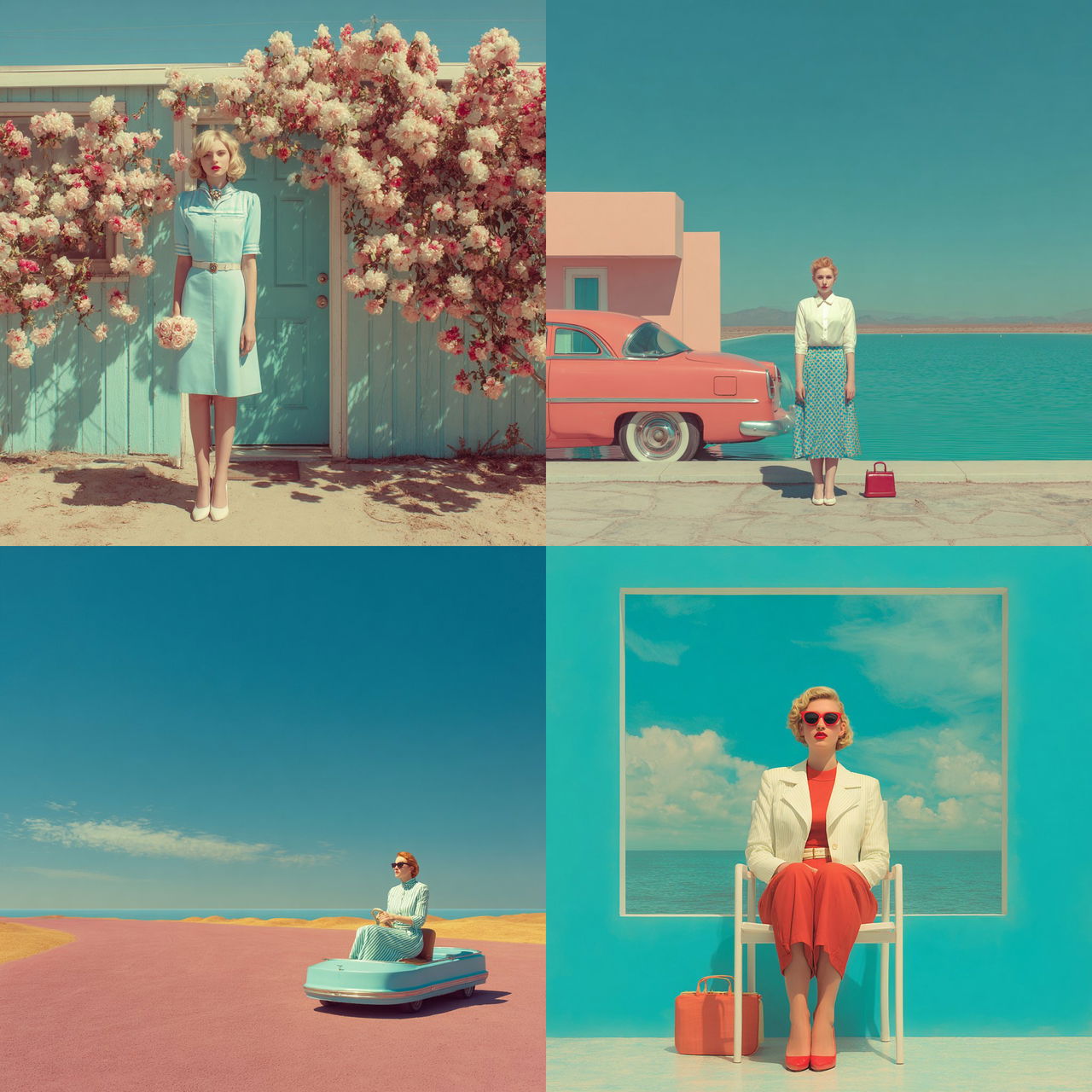 Kourtney Roy style, Midjourney V7, render 1 of 4