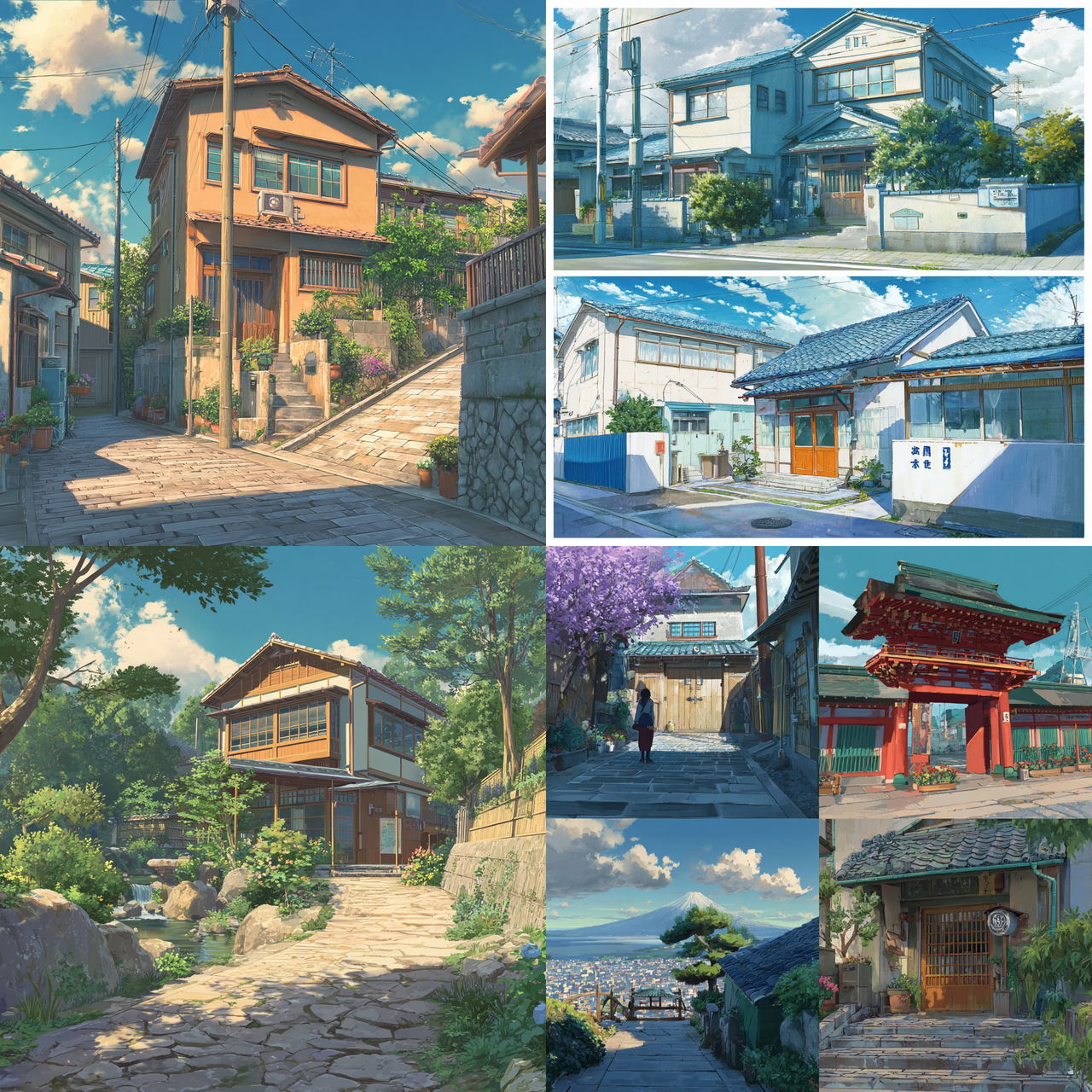 Kyoto Animation studio style, Midjourney V7, render 1 of 4