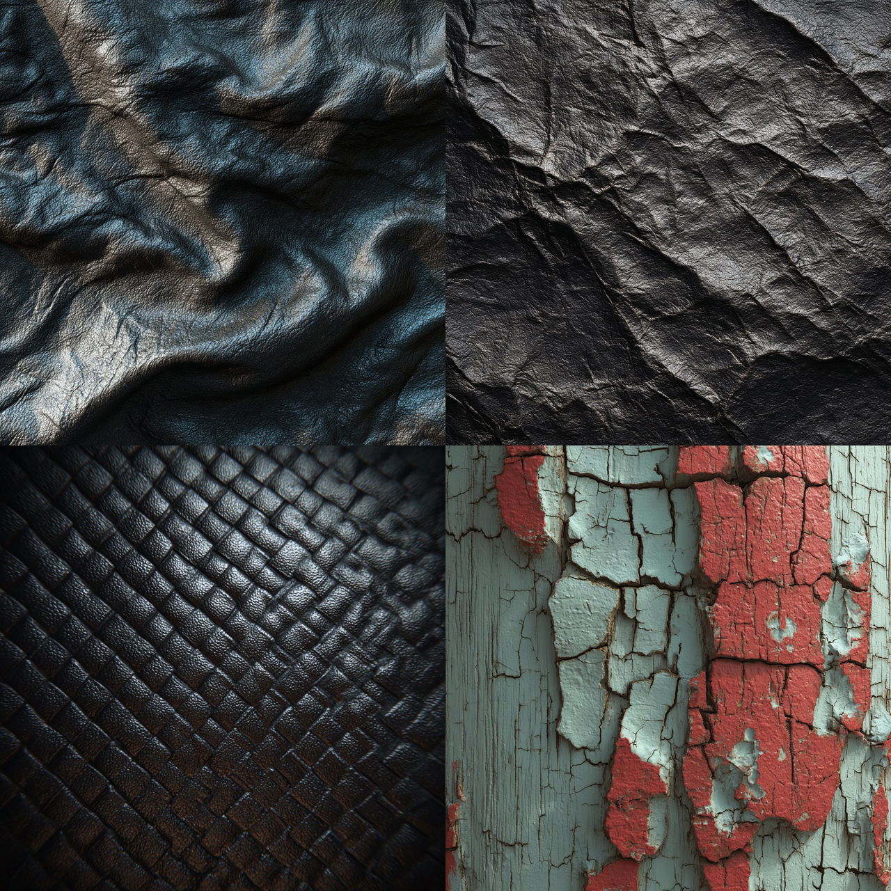 Latex texture style, Midjourney V7, render 1 of 4