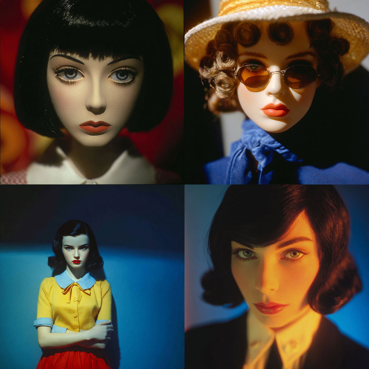 Laurie Simmons style, Midjourney V7, render 1 of 4