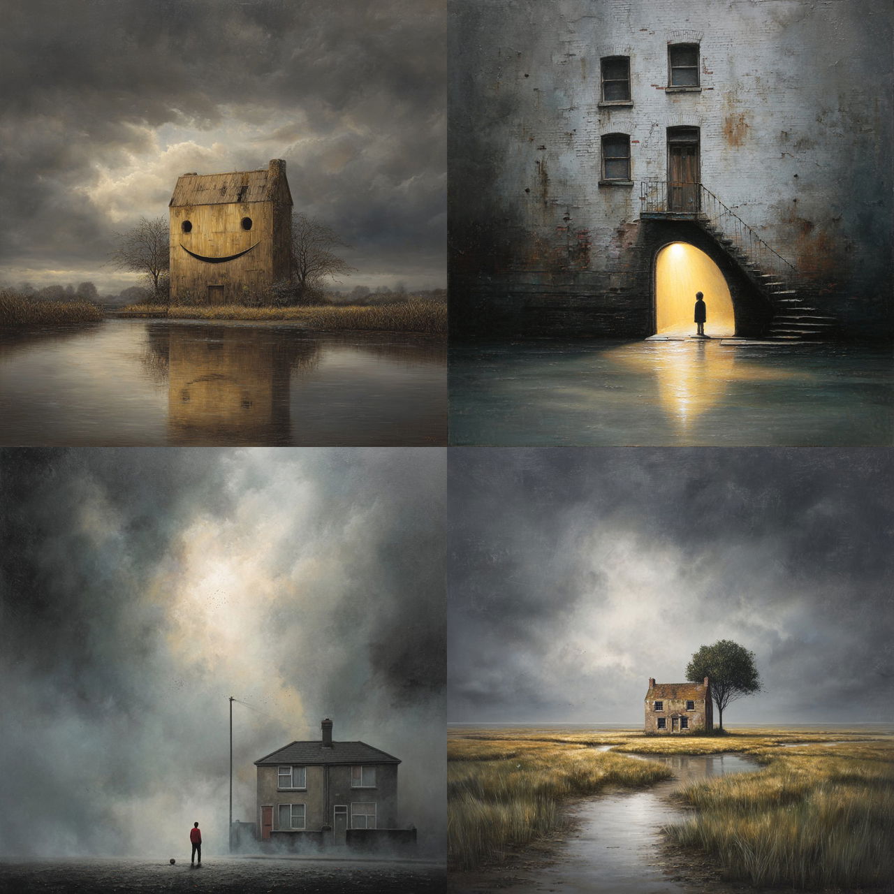 Lee Madgwick style, Midjourney V7, render 1 of 4