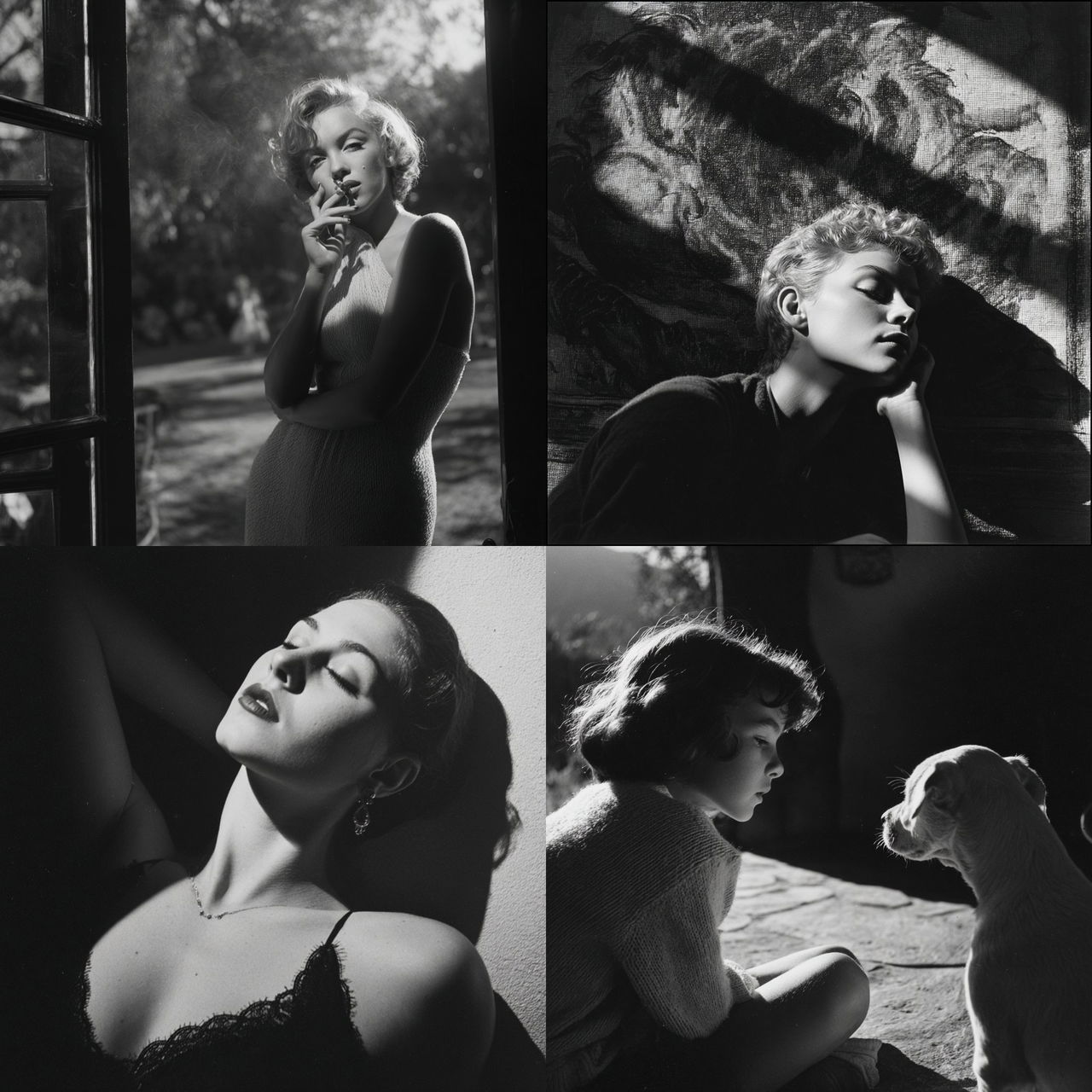 Loomis Dean style, Midjourney V7, render 1 of 4