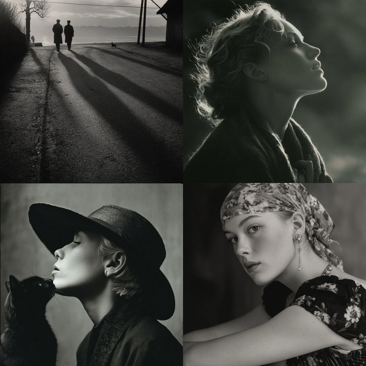 Marianne Breslauer style, Midjourney V7, render 1 of 4