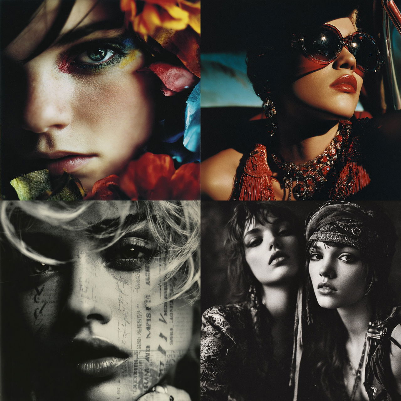 Mario Sorrenti style, Midjourney V7, render 1 of 4