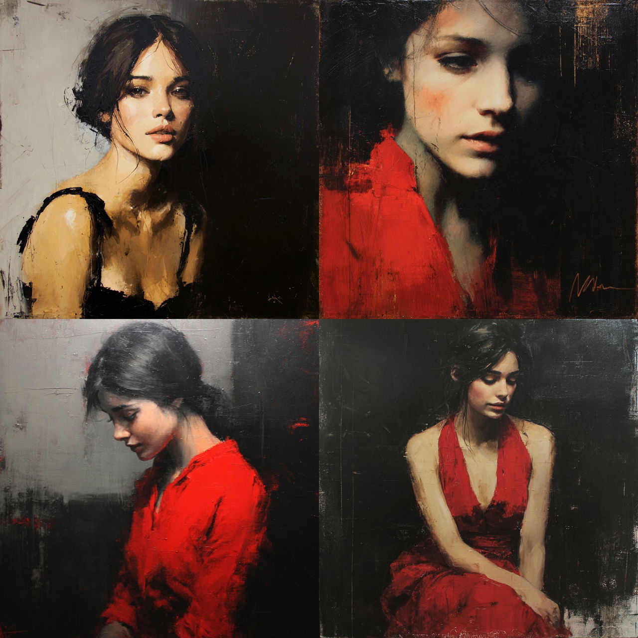 Mark Demsteader style, Midjourney V7, render 1 of 4