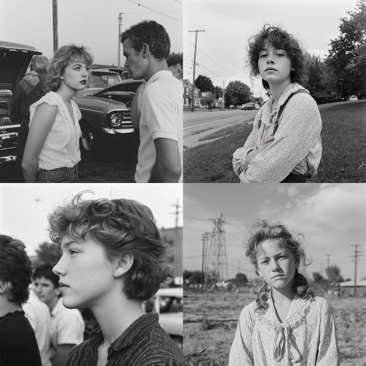 Mark Steinmetz style, Midjourney V7, render 1 of 4