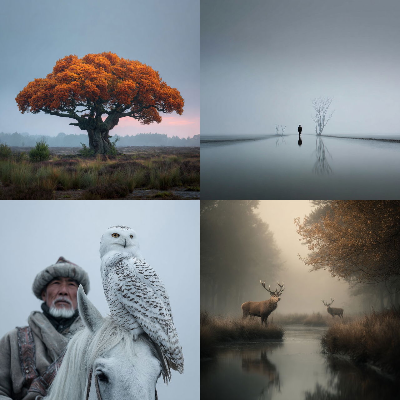 Marsel van Oosten style, Midjourney V7, render 1 of 4