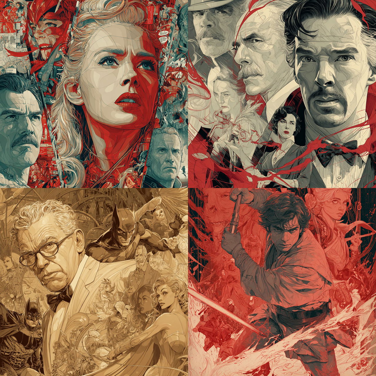 Martin Ansin style, Midjourney V7, render 1 of 4