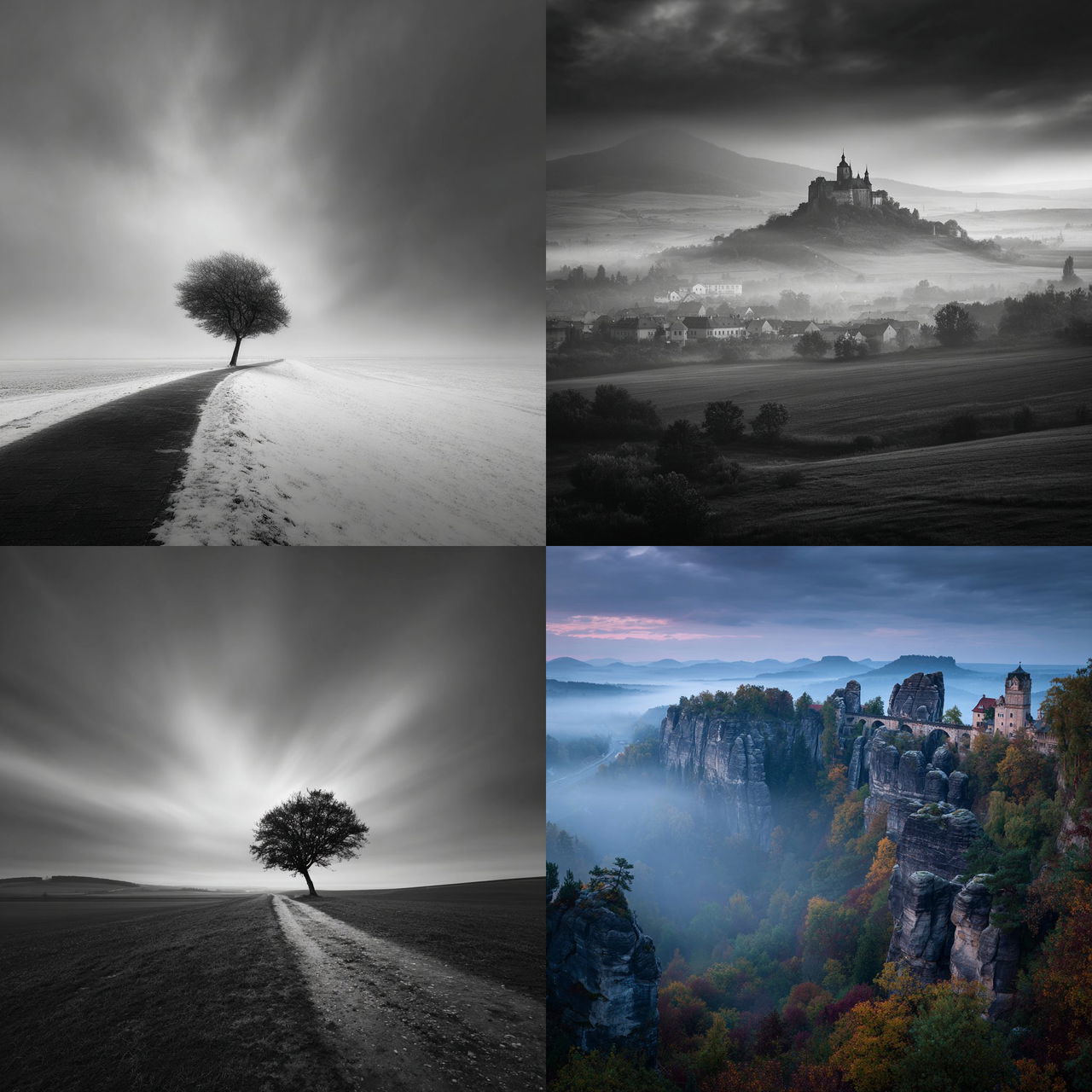 Martin Rak style, Midjourney V7, render 1 of 4
