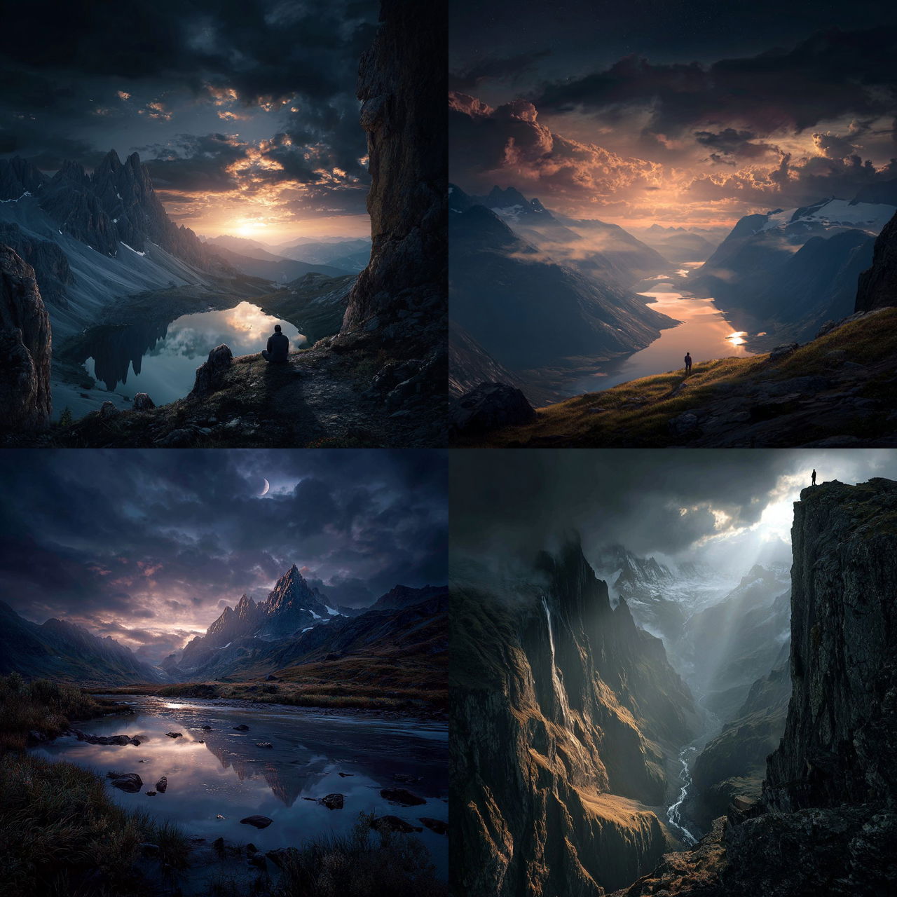 Max Rive style, Midjourney V7, render 1 of 4