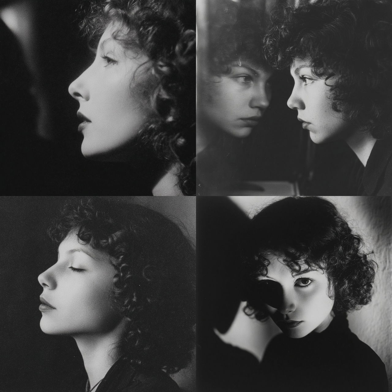 Maya Deren style, Midjourney V7, render 1 of 4