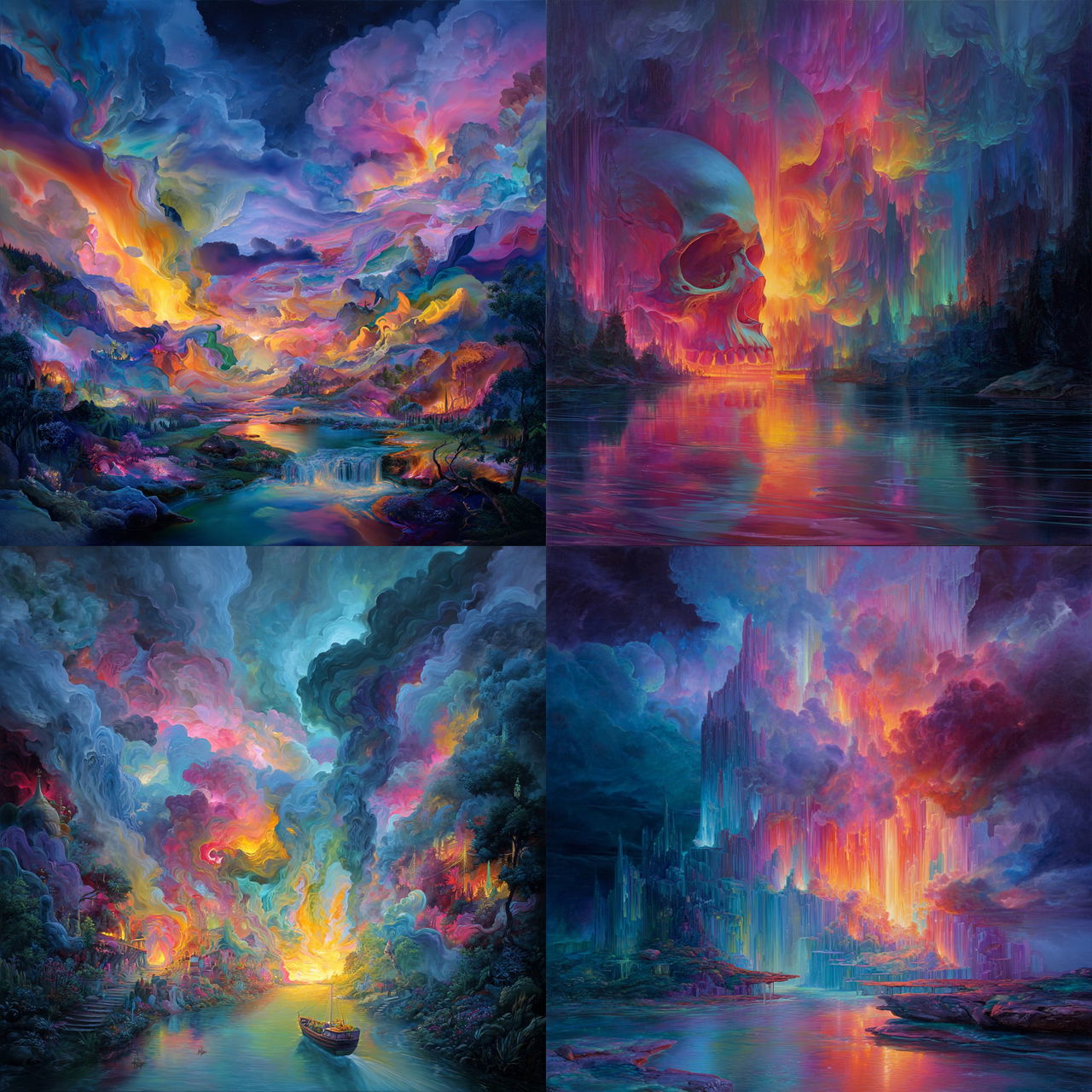 Michael Page style, Midjourney V7, render 1 of 4