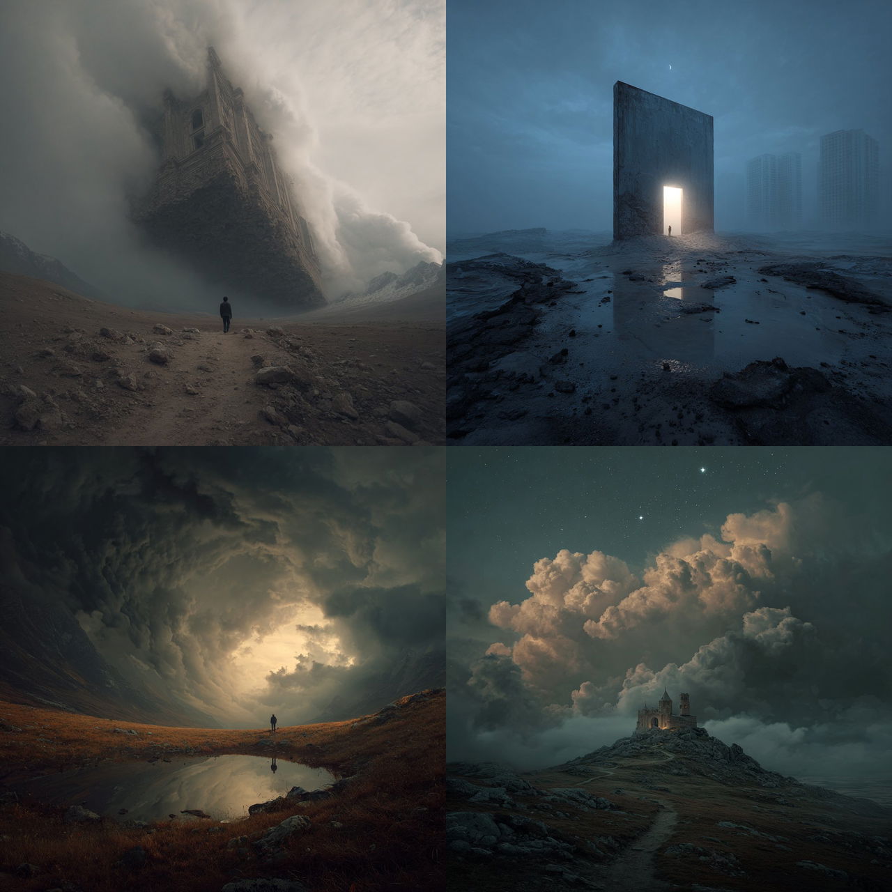 Michal Karcz style, Midjourney V7, render 1 of 4