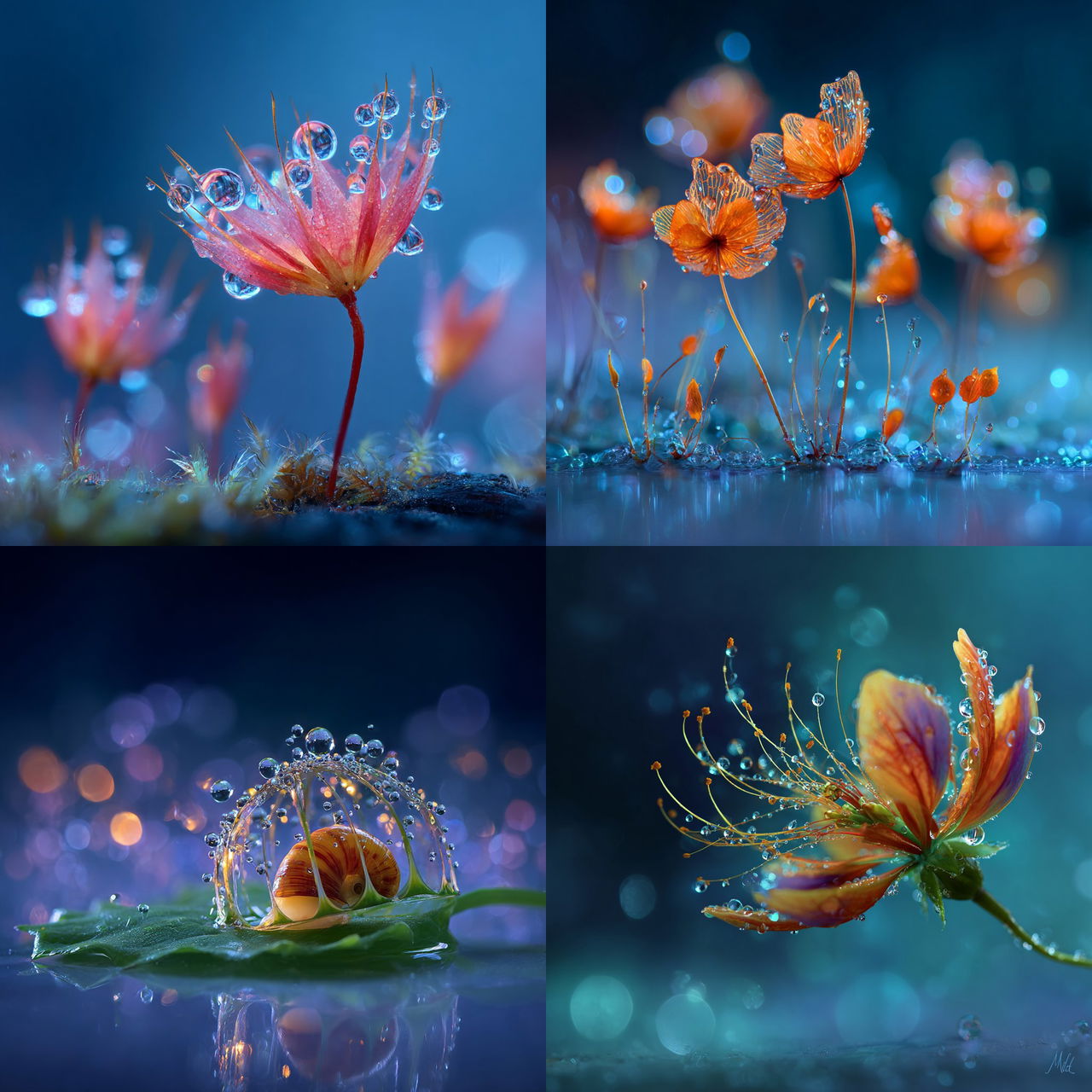 Miki Asai style, Midjourney V7, render 1 of 4