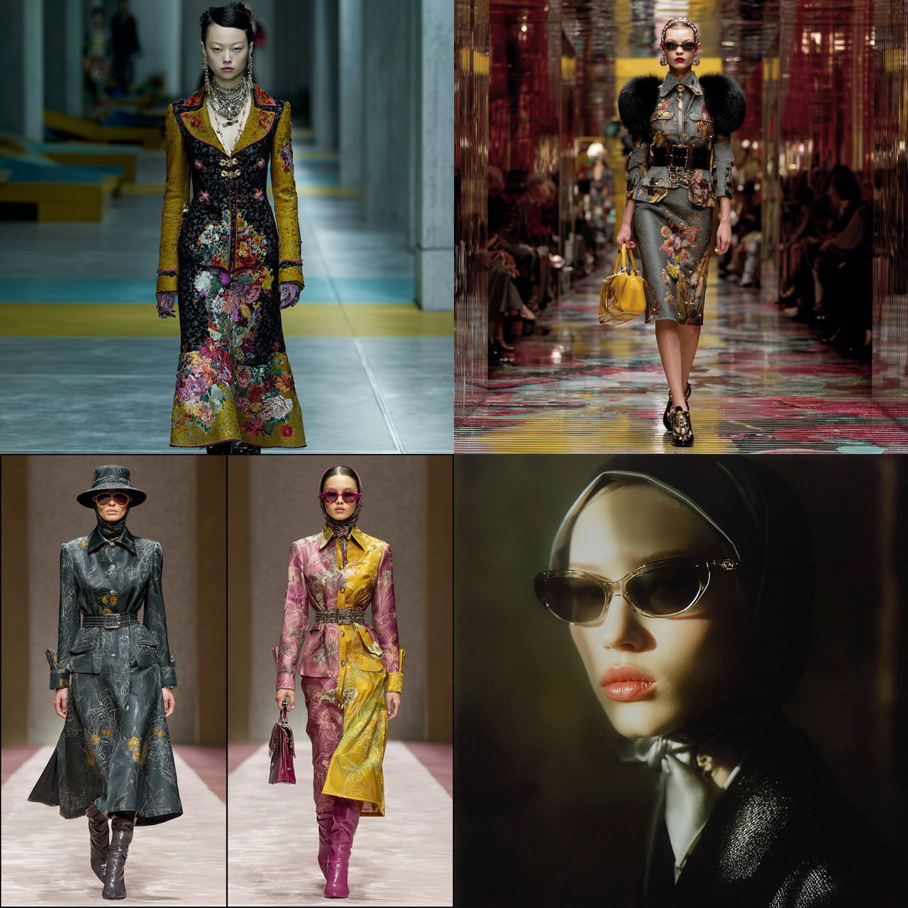 Miuccia Prada style, Midjourney V7, render 1 of 4