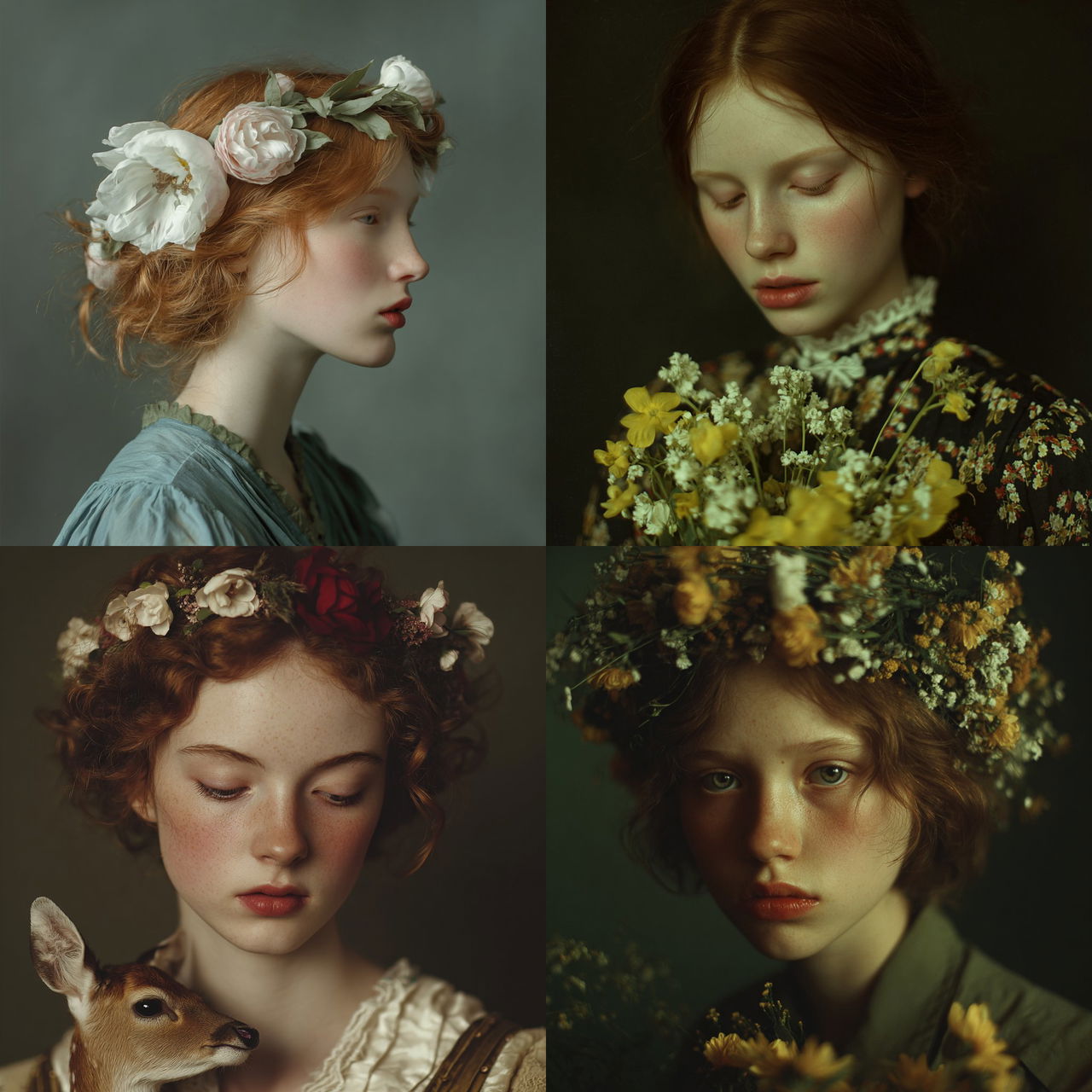 Monia Merlo style, Midjourney V7, render 1 of 4
