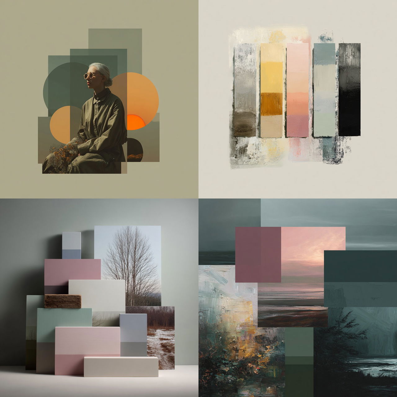 Muted colors style, Midjourney V7, render 1 of 4