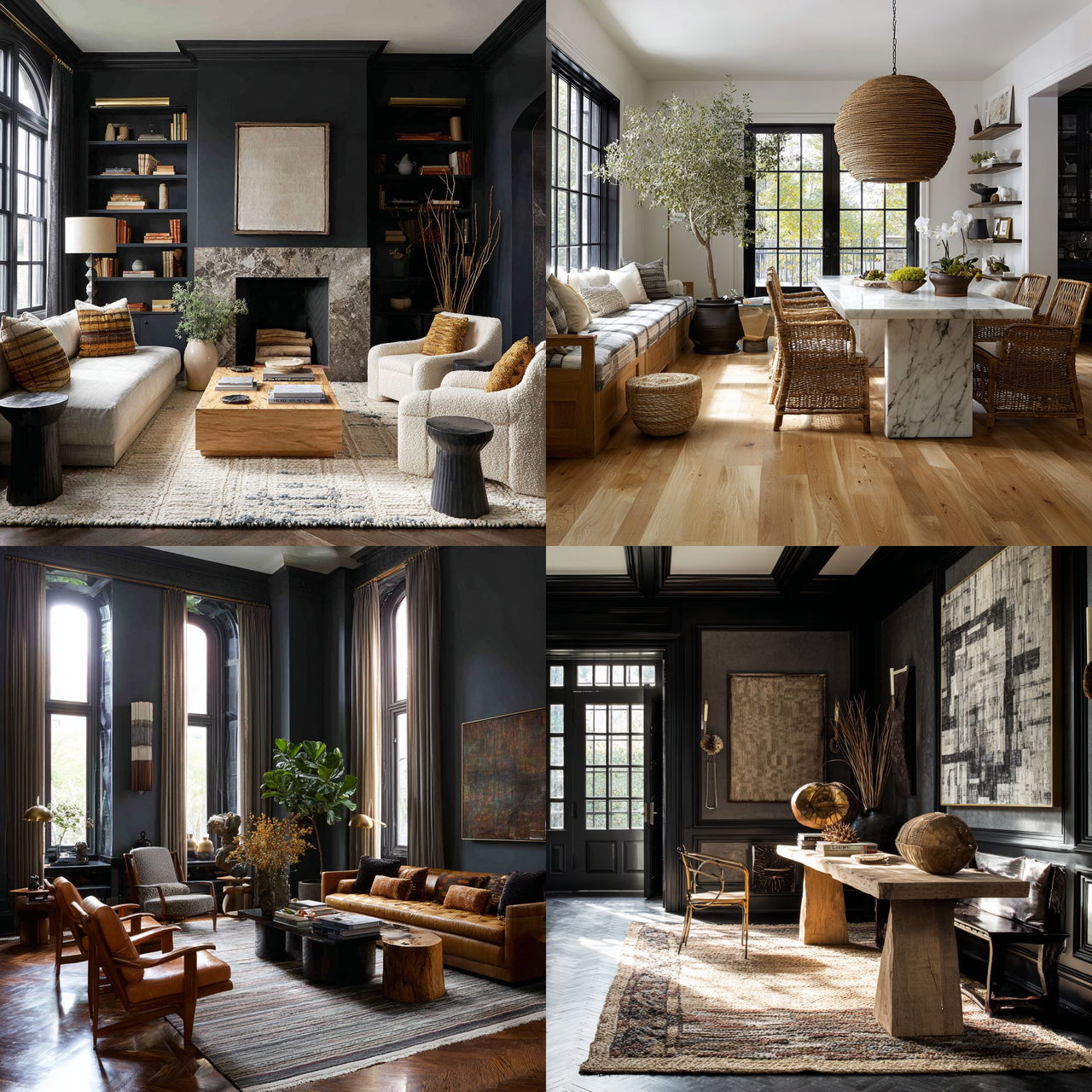 Nate Berkus style, Midjourney V7, render 1 of 4