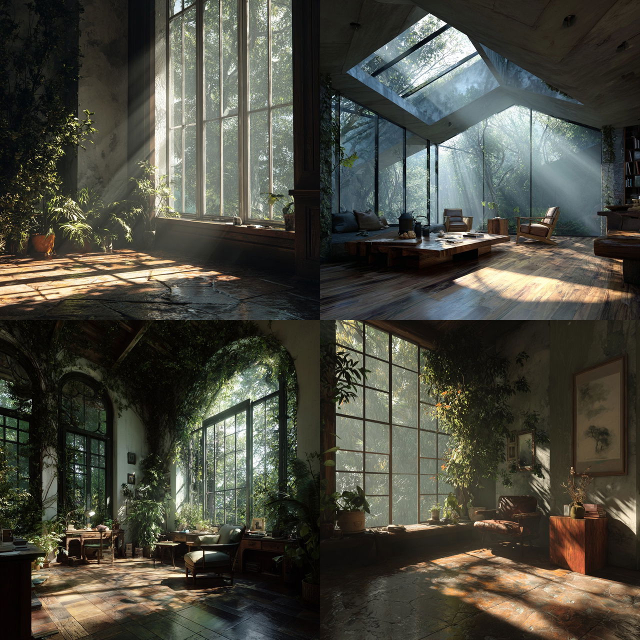 Natural lighting style, Midjourney V7, render 1 of 4