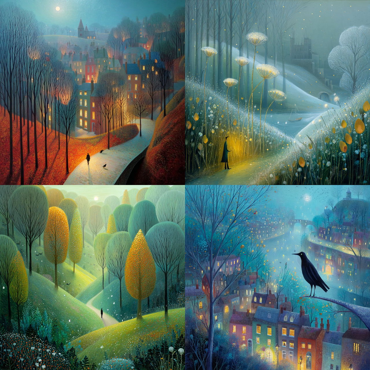 Nicholas Hely Hutchinson style, Midjourney V7, render 1 of 4