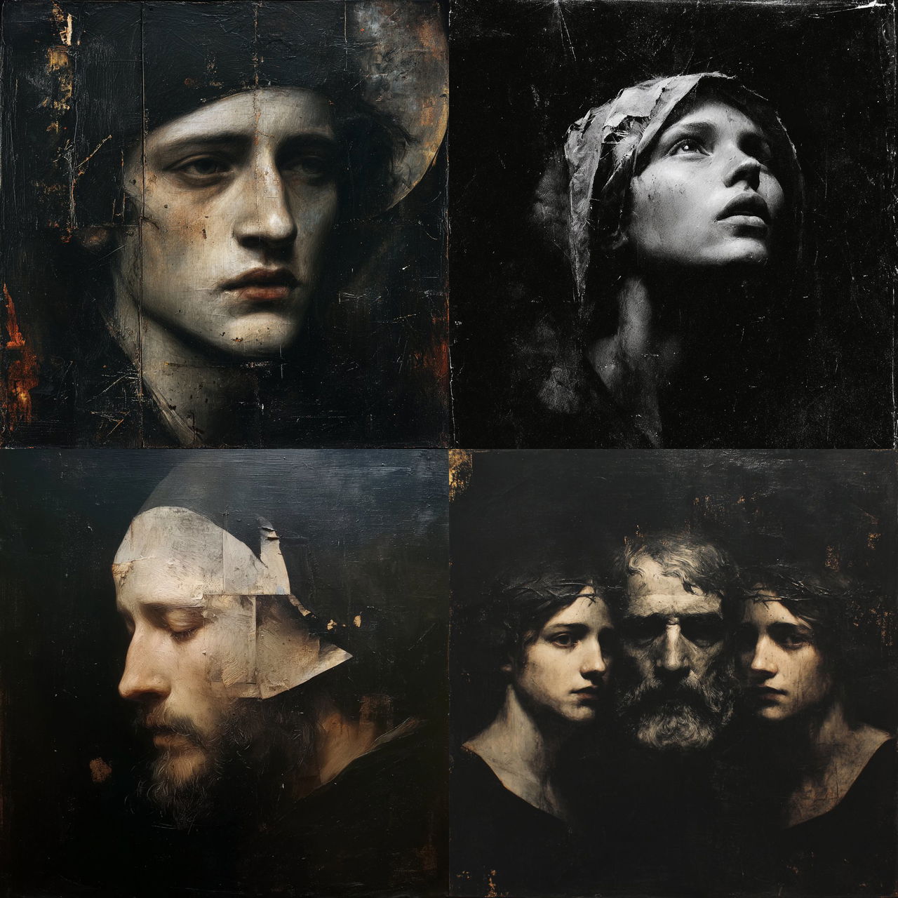 Nicola Samori style, Midjourney V7, render 1 of 4