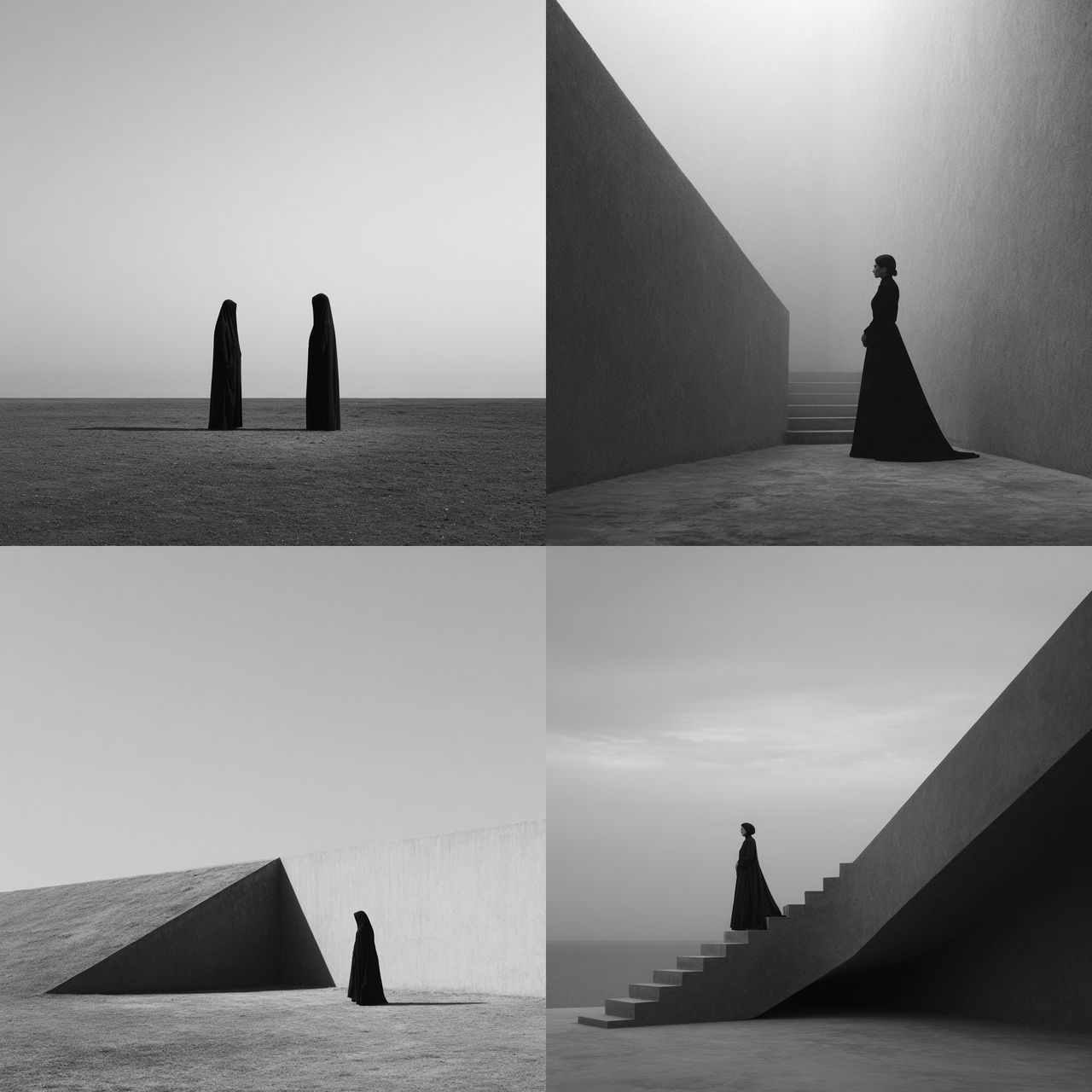 Noell Oszvald style, Midjourney V7, render 1 of 4