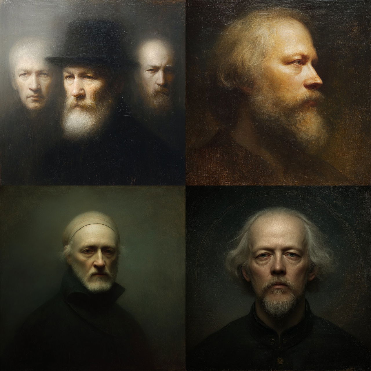 Odd Nerdrum style, Midjourney V7, render 1 of 4