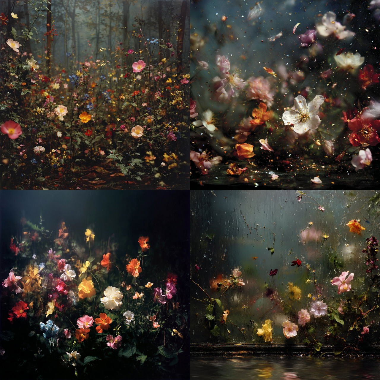 Ori Gersht style, Midjourney V7, render 1 of 4