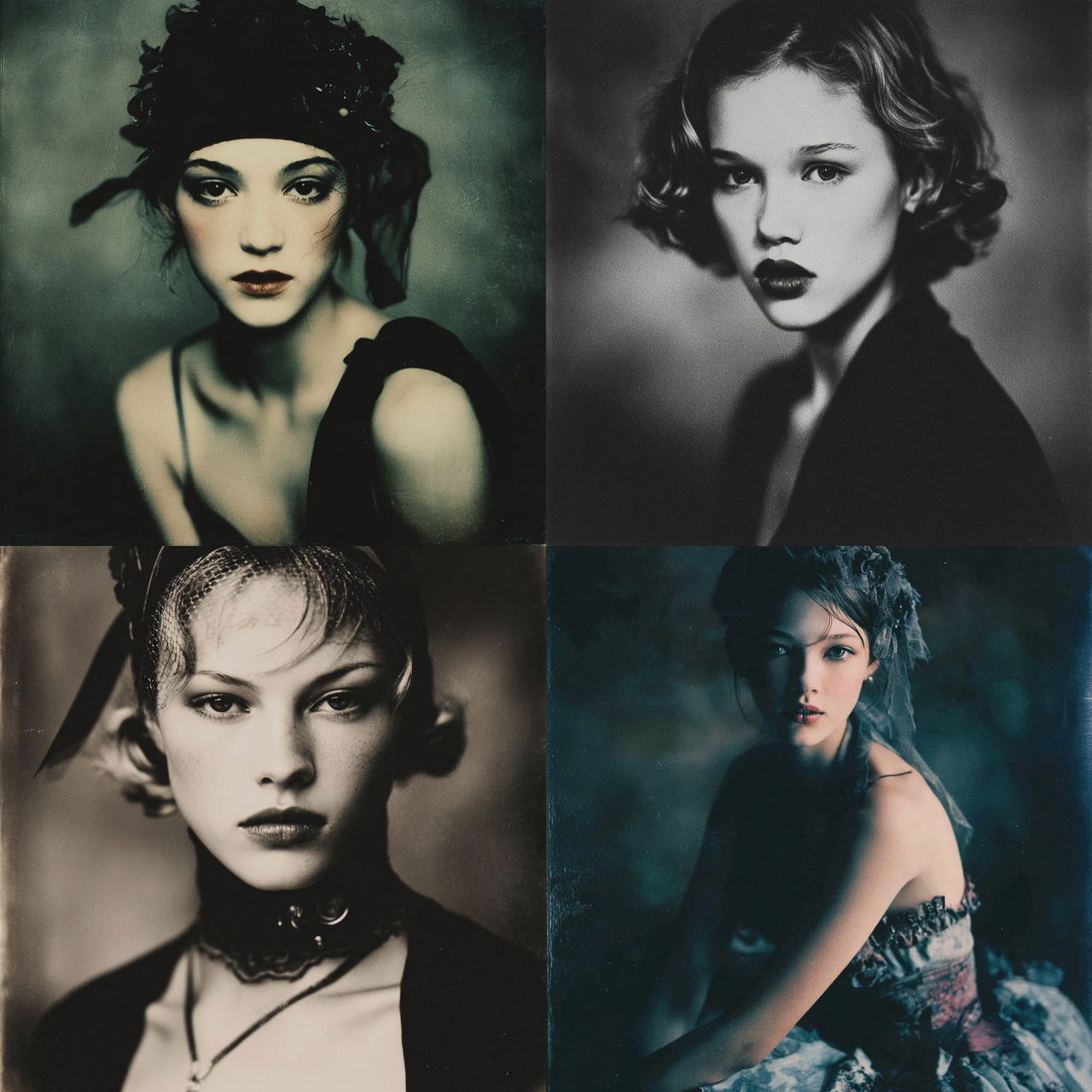 Paolo Roversi style, Midjourney V7, render 1 of 4