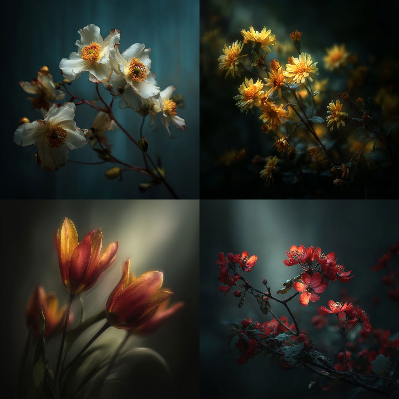 Paul Barson style, Midjourney V7, render 1 of 4