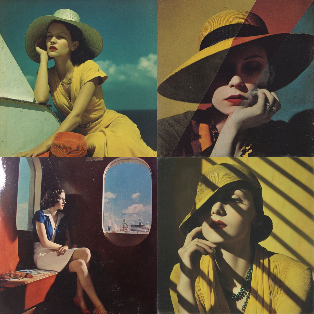 Paul Outerbridge style, Midjourney V7, render 1 of 4