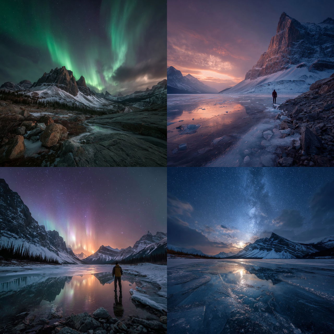 Paul Zizka style, Midjourney V7, render 1 of 4
