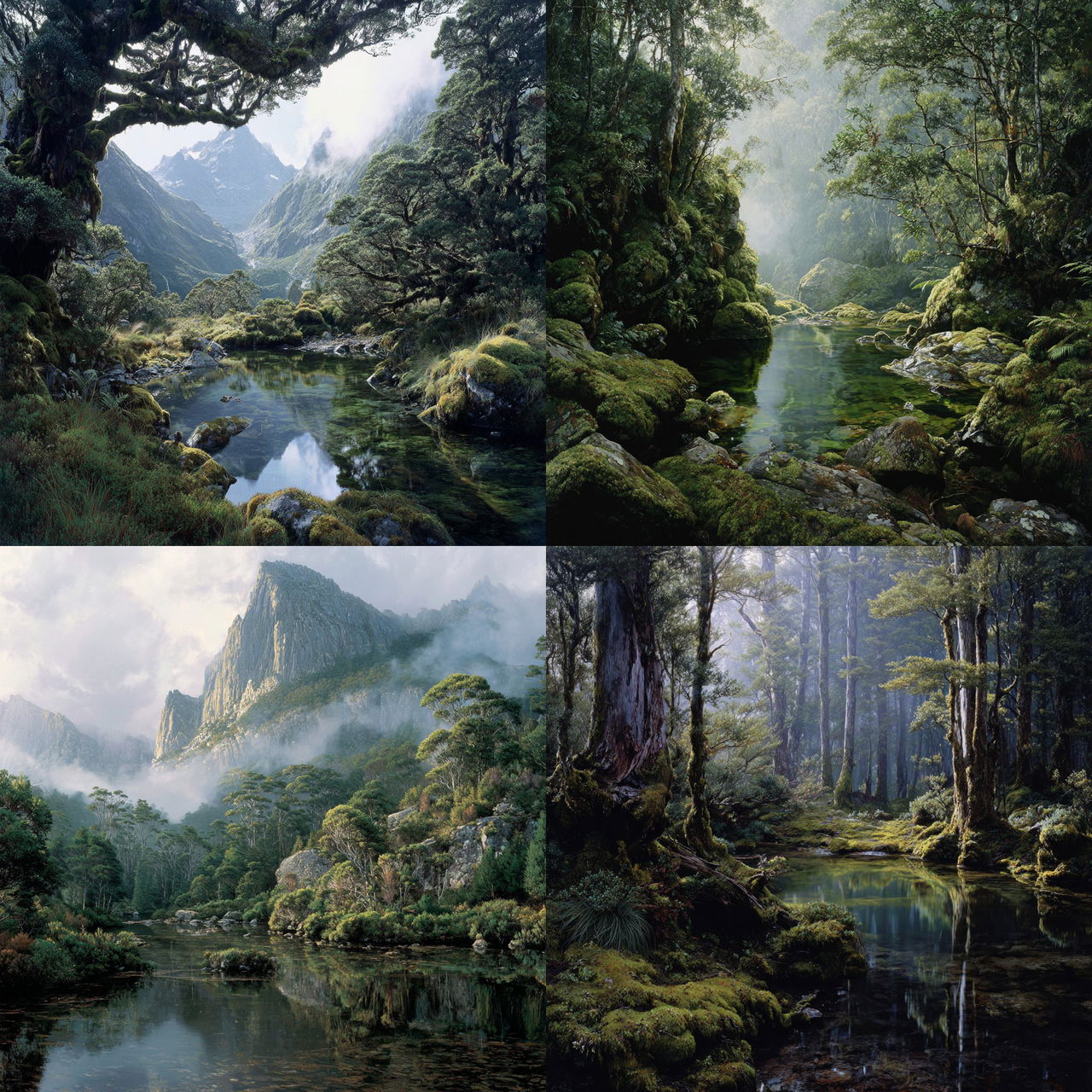 Peter Dombrovskis style, Midjourney V7, render 1 of 4