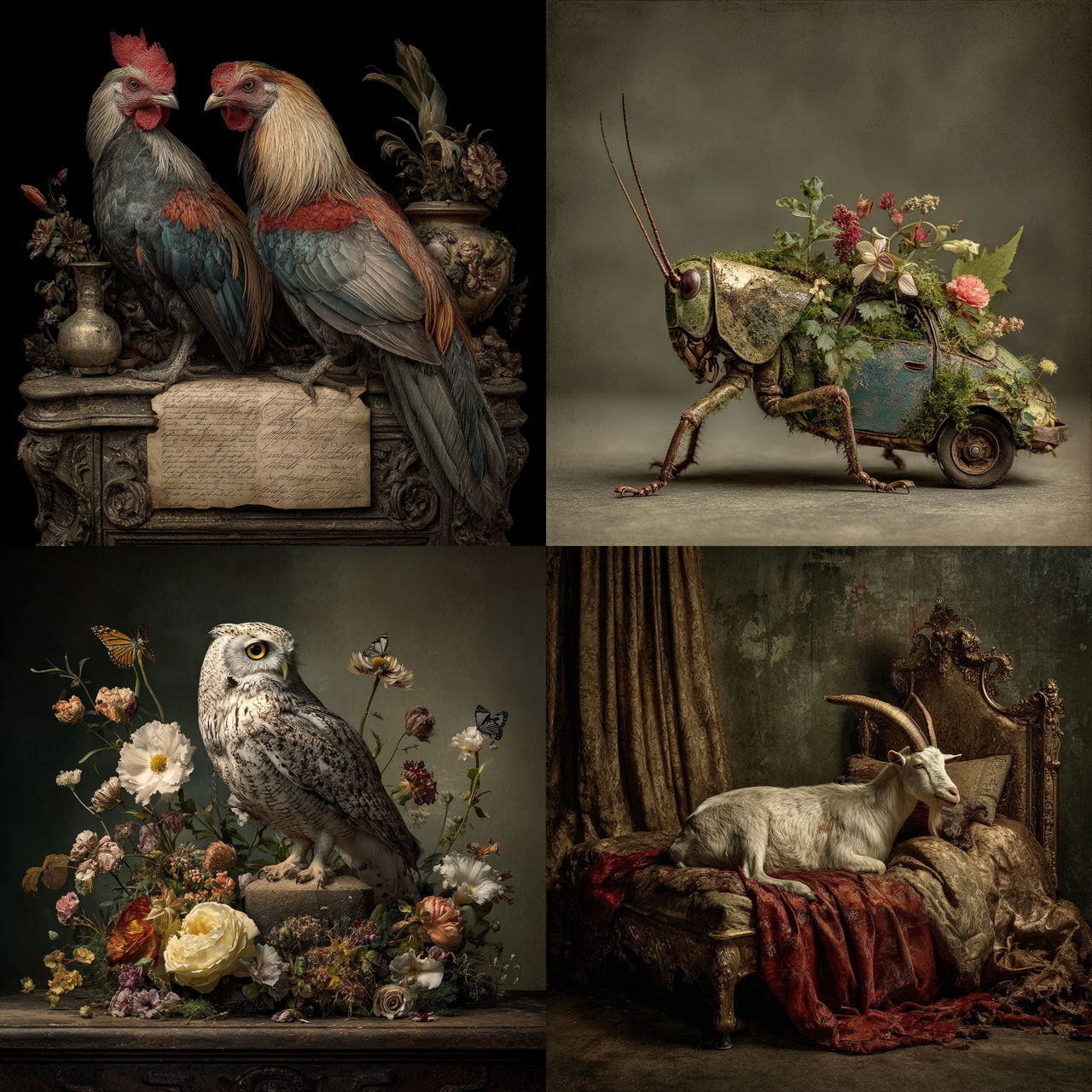 Peter Lippmann style, Midjourney V7, render 1 of 4