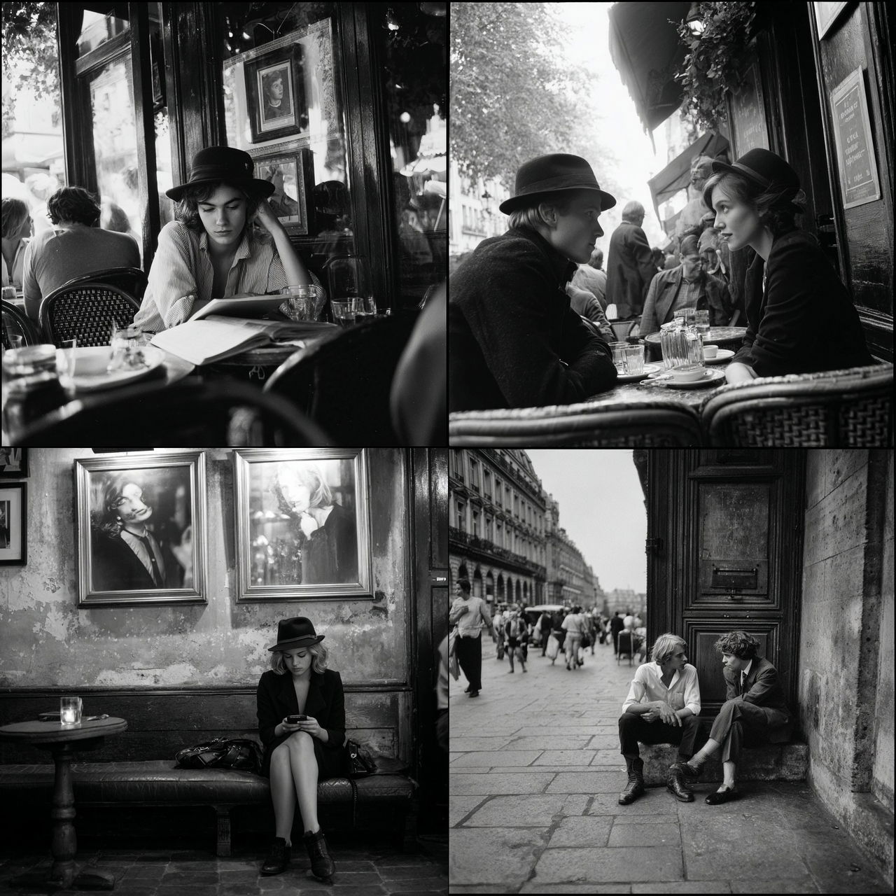 Peter Turnley style, Midjourney V7, render 1 of 4