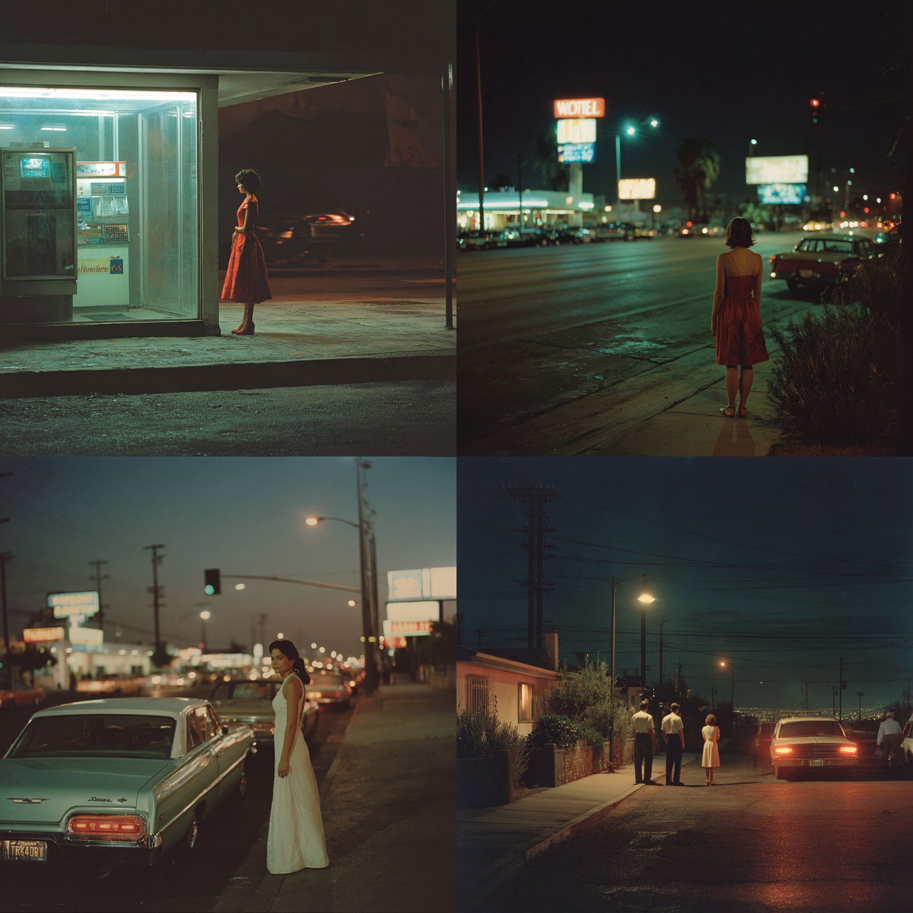 Philip-Lorca diCorcia style, Midjourney V7, render 1 of 4