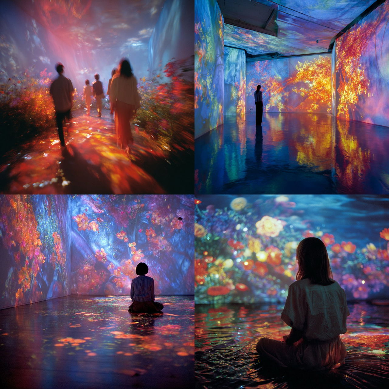 Pipilotti Rist style, Midjourney V7, render 1 of 4