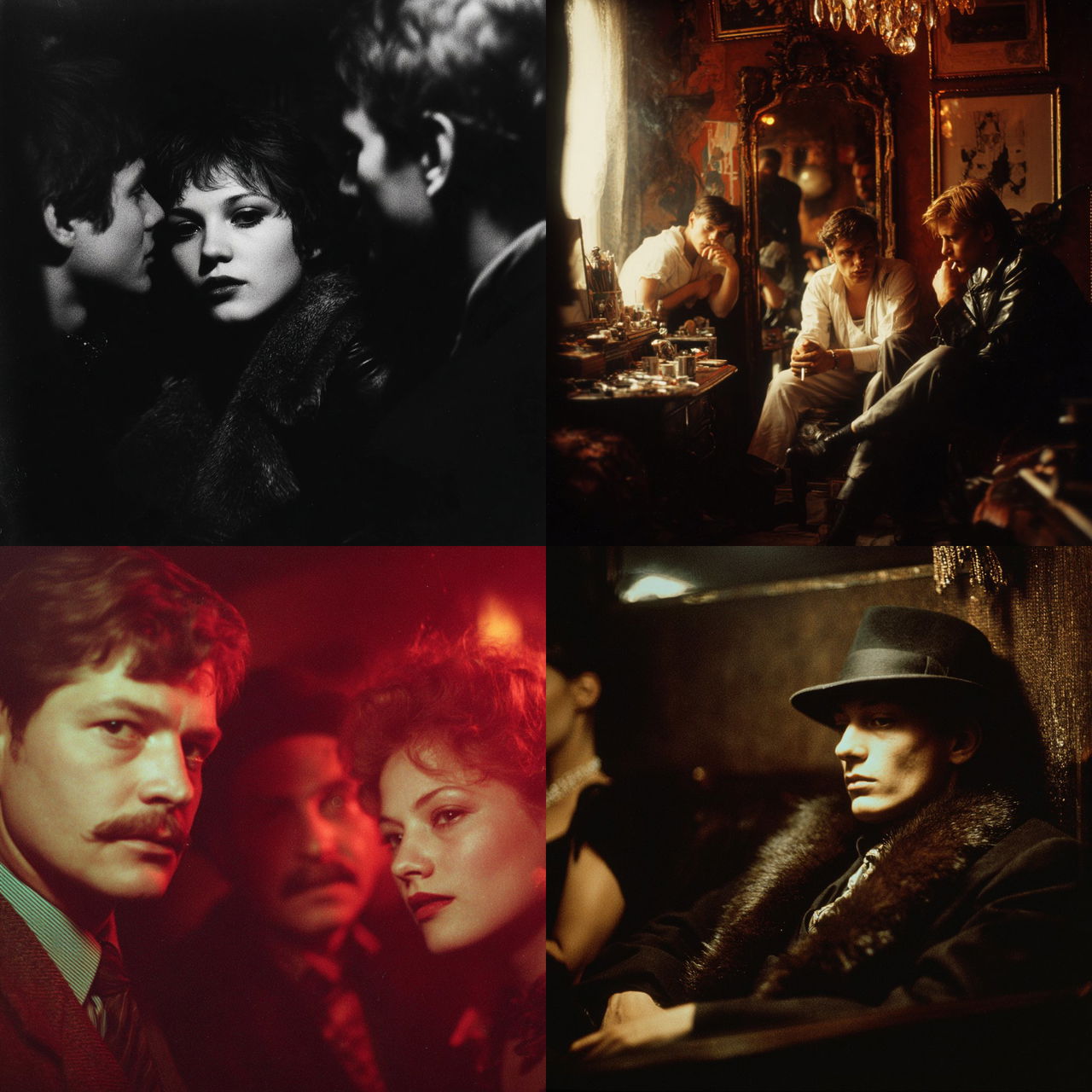 Rainer Werner Fassbinder style, Midjourney V7, render 1 of 4