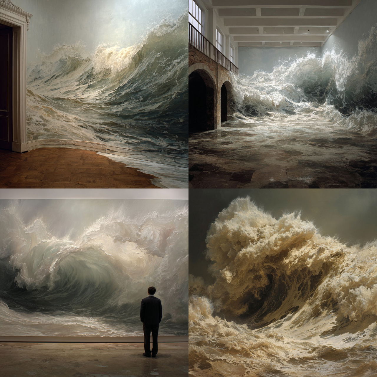 Ran Ortner style, Midjourney V7, render 1 of 4