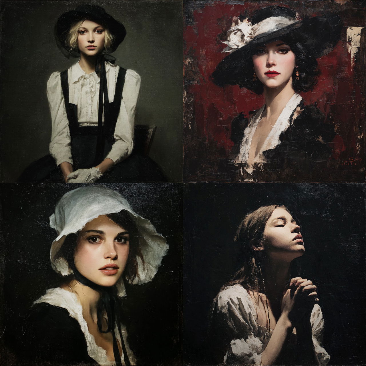 Ray Donley style, Midjourney V7, render 1 of 4