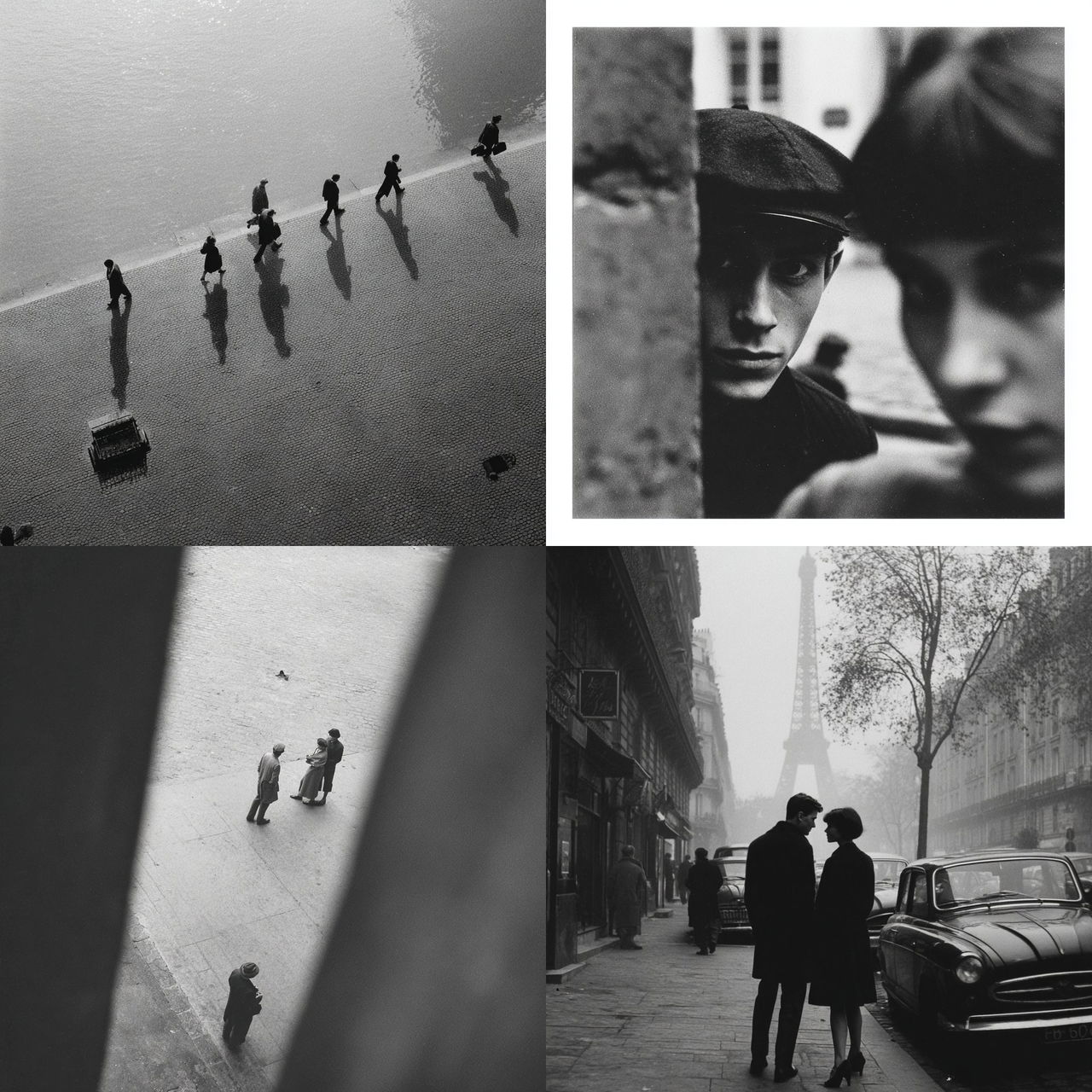 Rene Burri style, Midjourney V7, render 1 of 4