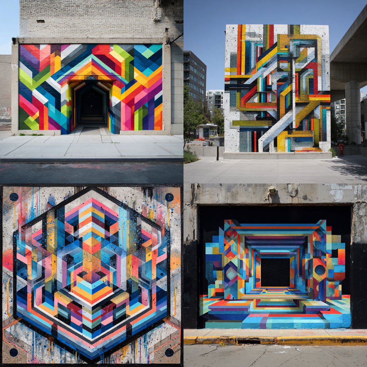Revok style, Midjourney V7, render 1 of 4