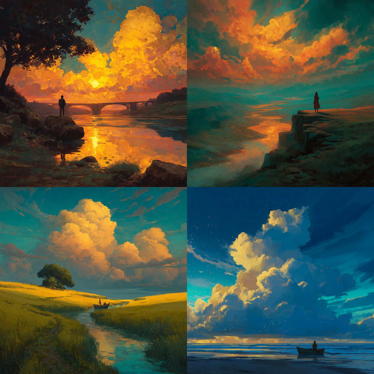 RHADS style, Midjourney V7, render 1 of 4